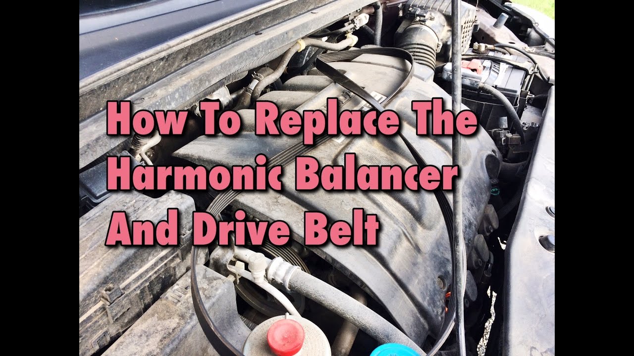 How To Replace The Drive Belt + Harmonic Balancer On a Honda Odyssey