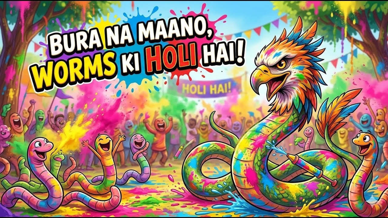 Bura Na Maano, Worms Ki Holi Hai! 🌈🐍 WormsZone.io