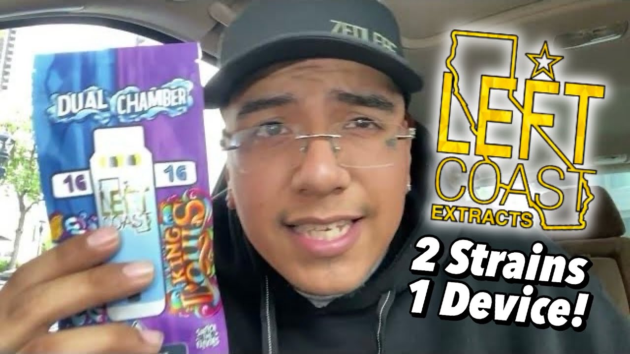 Left Coast &lsquo;Dual Chamber&rsquo; 2 in 1 Disposable Review | Granddaddy Purp x King Louis