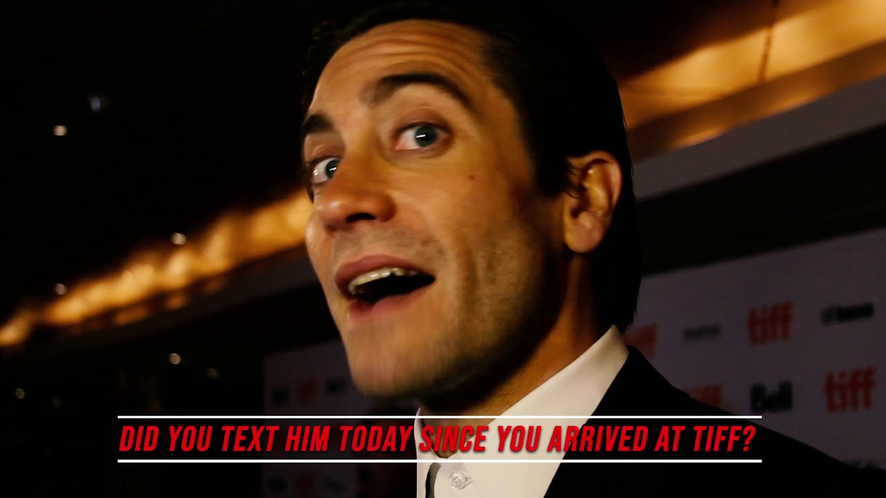 Jake Gyllenhaal TIFF Interview