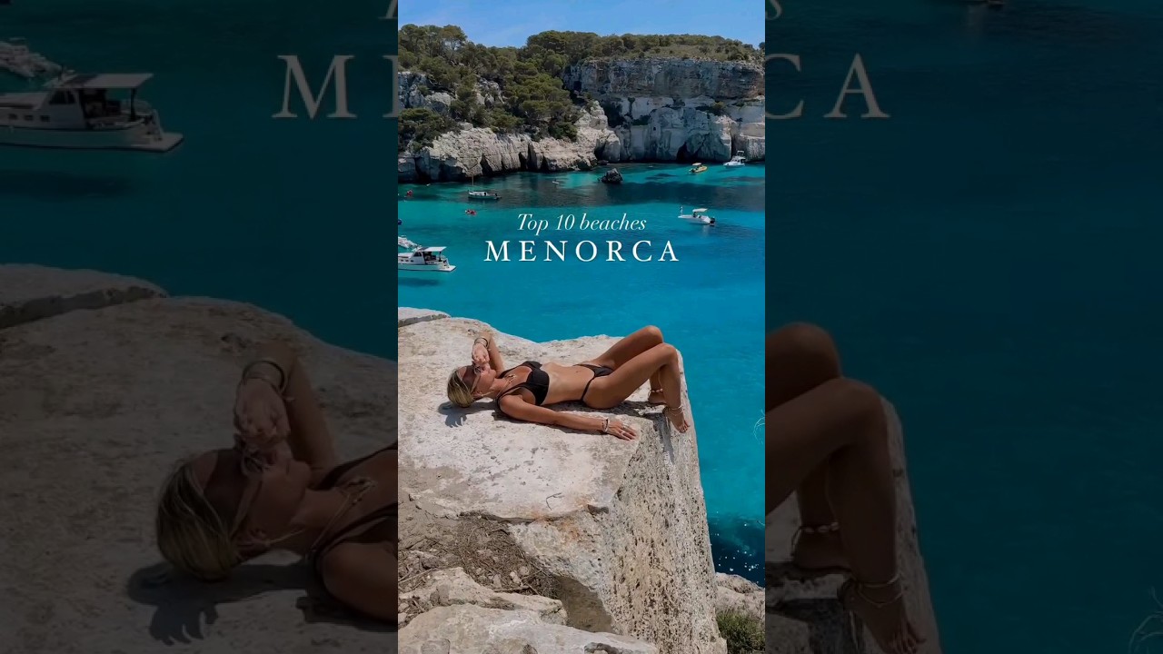 Unmissable Beaches of Menorca💦 Bookmark for Your Next Getaway ⬇️ #MenorcaBeach #menorca