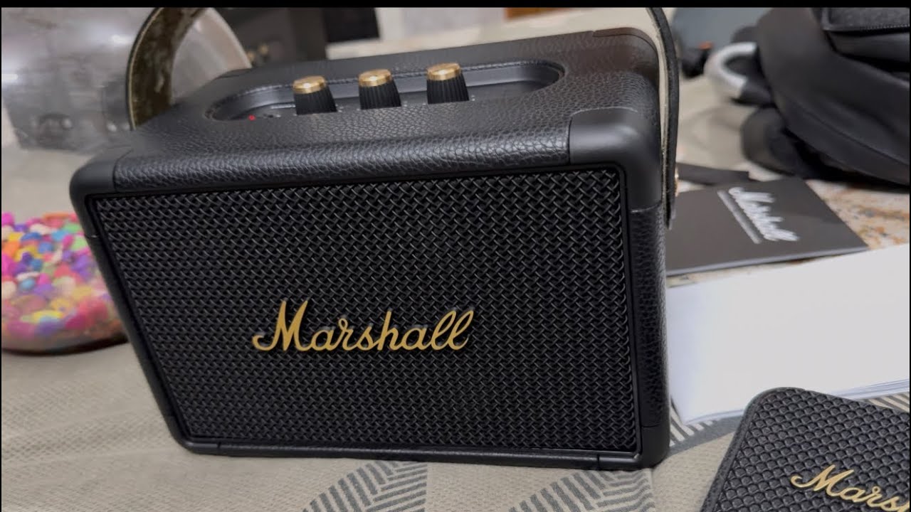 Marshall Kilburn II speaker unbox and review