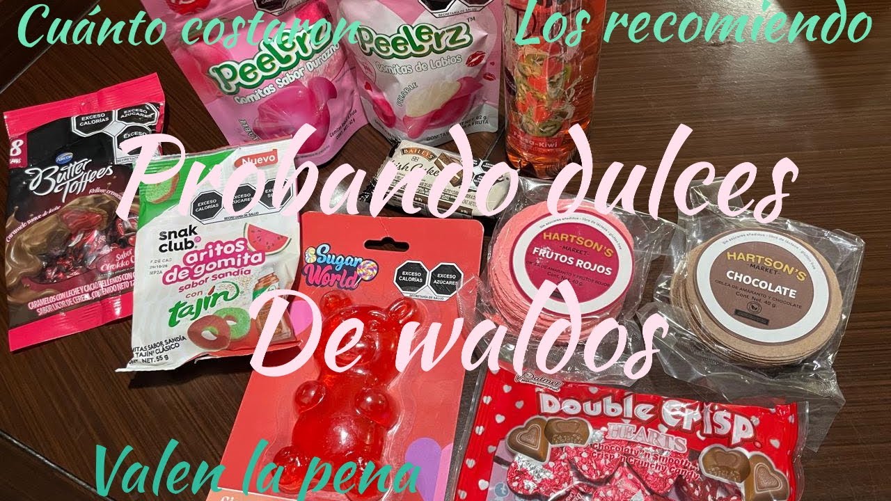 Probamos esto de waldos 🍫🍬😋