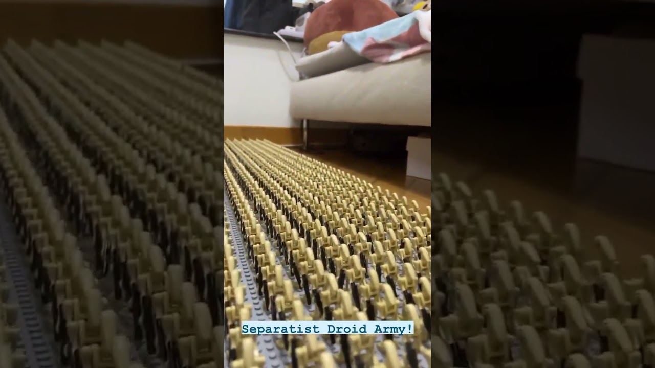 2700+ droid army?! Taking down most of clone army out there! #armybuilding  #legostarwars #droidarmy