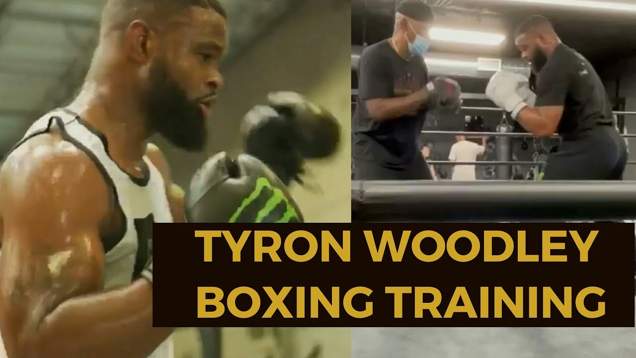 Tyron Woodley Boxing Training Highlight Shows Crazy Speed & Power