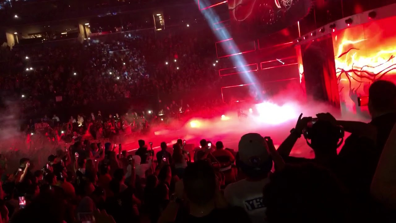 Finn Balor Demon King Entrance Summerslam 2018