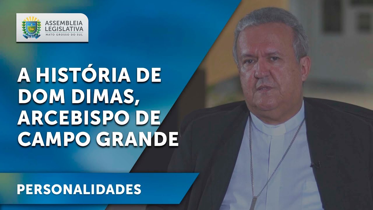 Dom Dimas, arcebispo de Campo Grande, conta a sua história no programa Personalidades