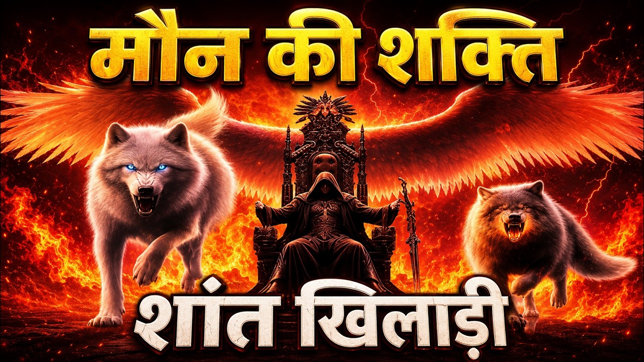Dark Psychology in hindi जो लोग बोलते नहीं… वही खेल बदलते हैं-Secrets EXPOSED IN HINDI
