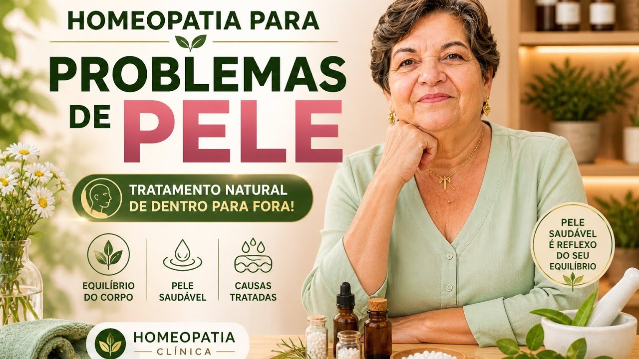 15 - Homeopatia para problemas de pele 