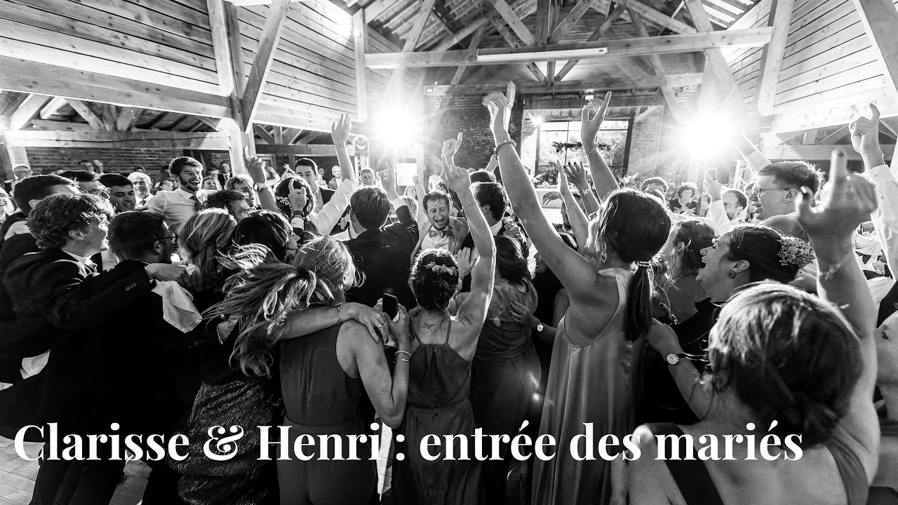 🎉 L’entrée des mariés – Clarisse & Henri à la Ferme des Oiseaux (Frévent) | Mariage Hauts-de-France