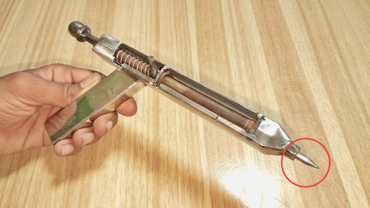 how to make Spring Tools Center Punch Mark Drill Spots About This Gernius DIY invention Tools
