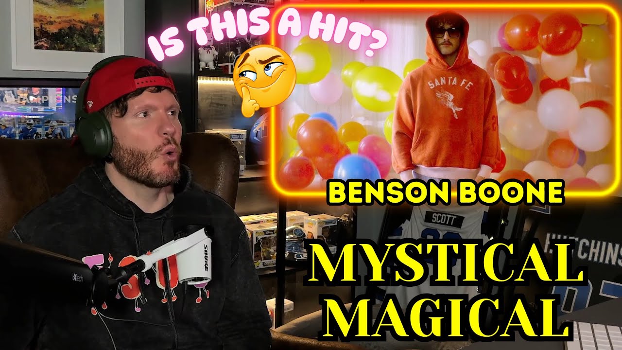 Catchy as hell! | Benson Boone MYSTICAL MAGICAL reaction