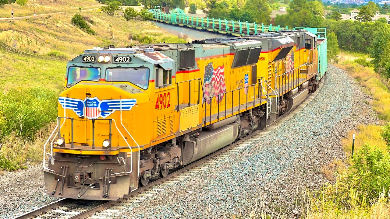 Union Pacific on the Colorado Joint Line! SP, SD70Ms, Military Trains, Awesome Lashups & More! 2024
