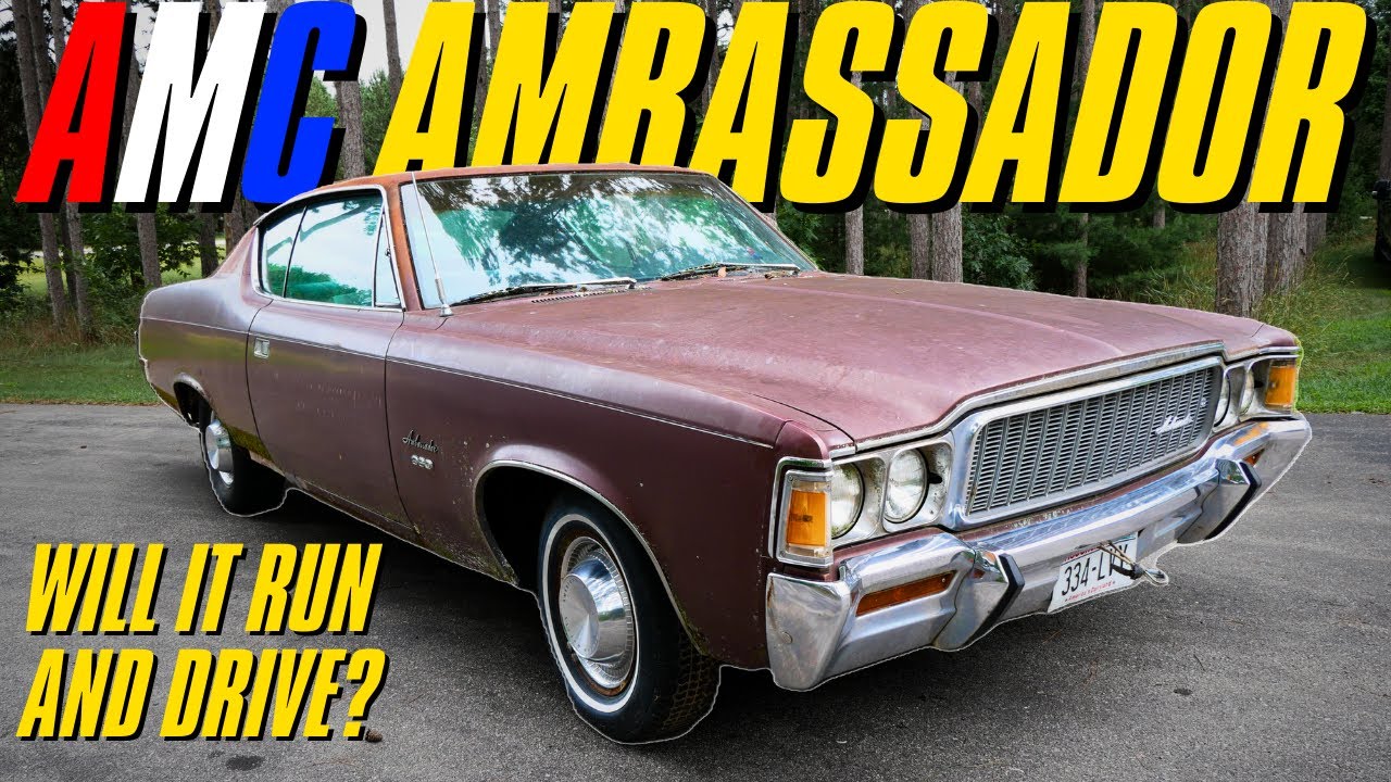 AMC Ambassador REVIVAL! Will it RUN AND DRIVE After 14 YEARS?