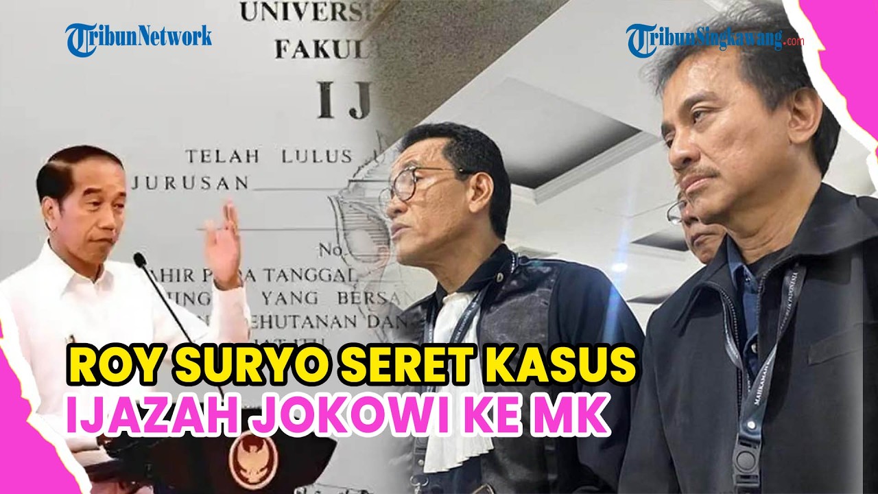KASUS IJAZAH JOKOWI DISERET KE MK, ROY SURYO MINTA PASAL PIDANA TAK JERAT URUSAN PUBLIK