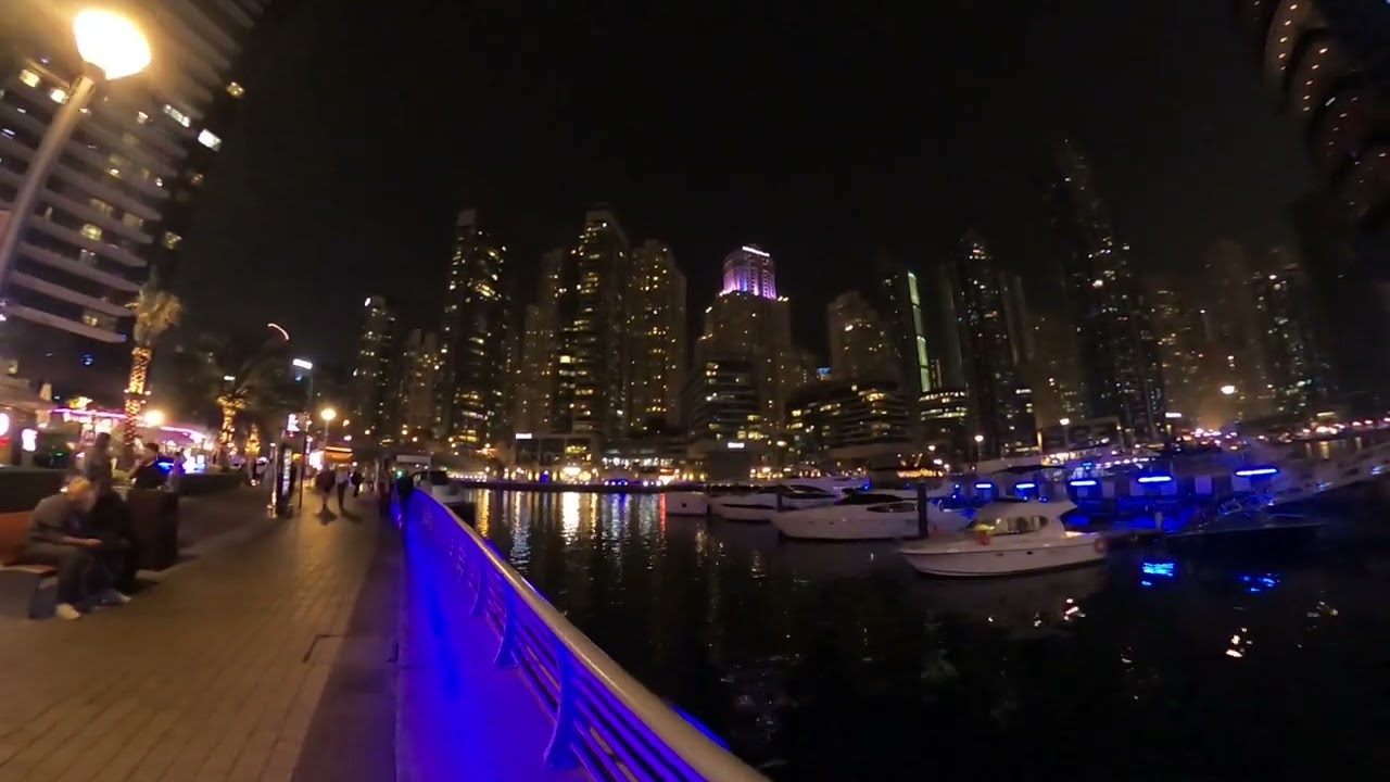 Dubai Marina at Night
