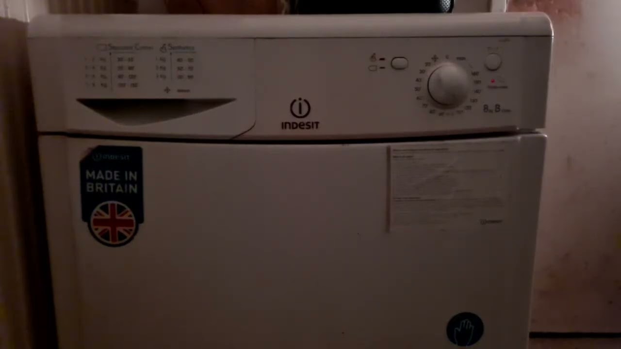 Highlight 7:25 – 12:25 from Indesit IDC8T3 8KG Condenser Tumble Dryer Full Cycle