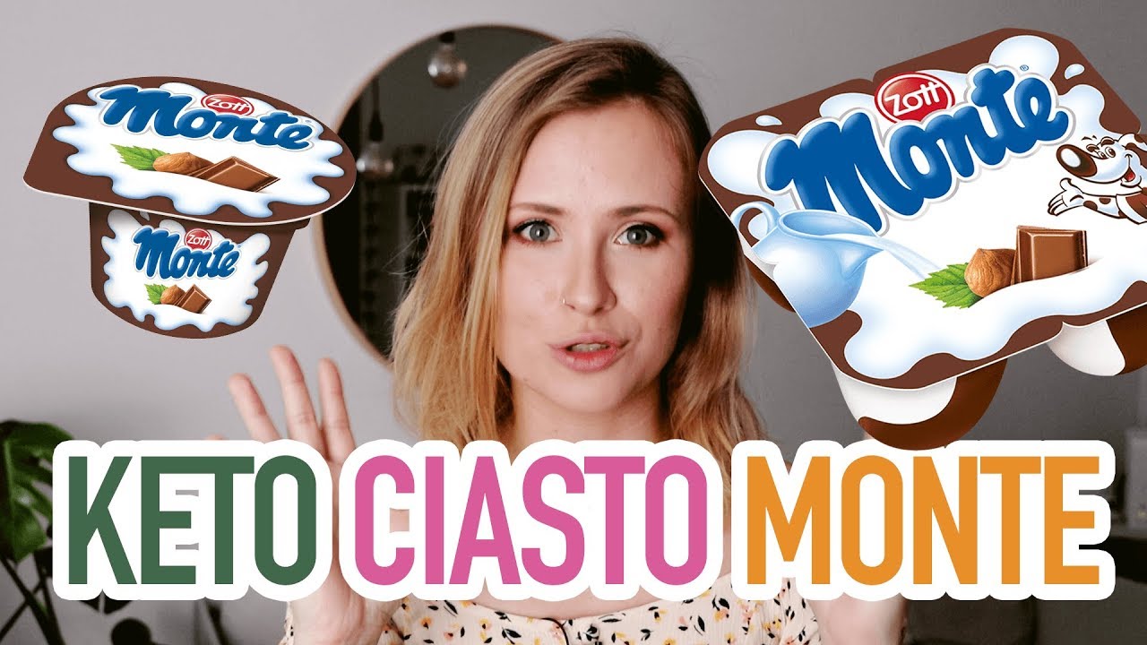 KETO MONTE - wegańskie keto ciasto o smaku MONTE