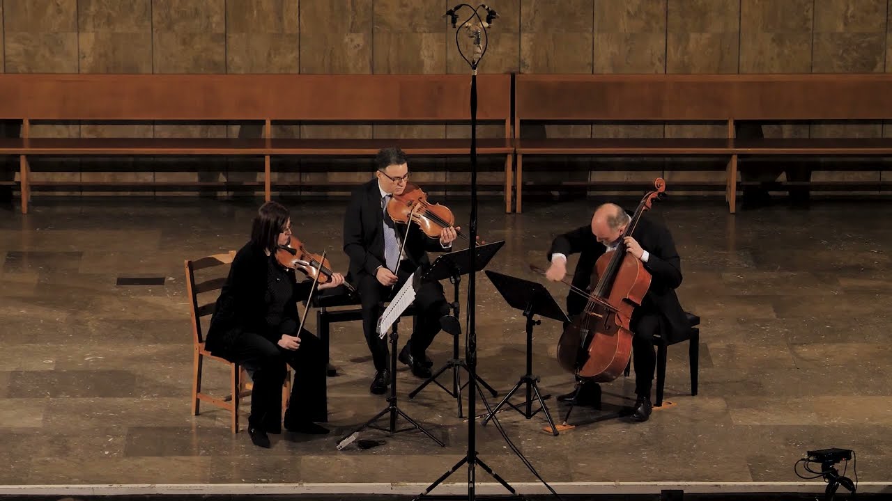 Il Furibondo String Trio: Liana Mosca, Gianni de Rosa, Marcello Scandelli