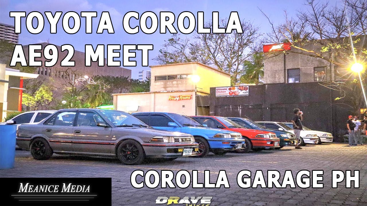 TOYOTA COROLLA AE92 MEET PHILIPPINES // COROLLA GARAGE PH // FEB 21