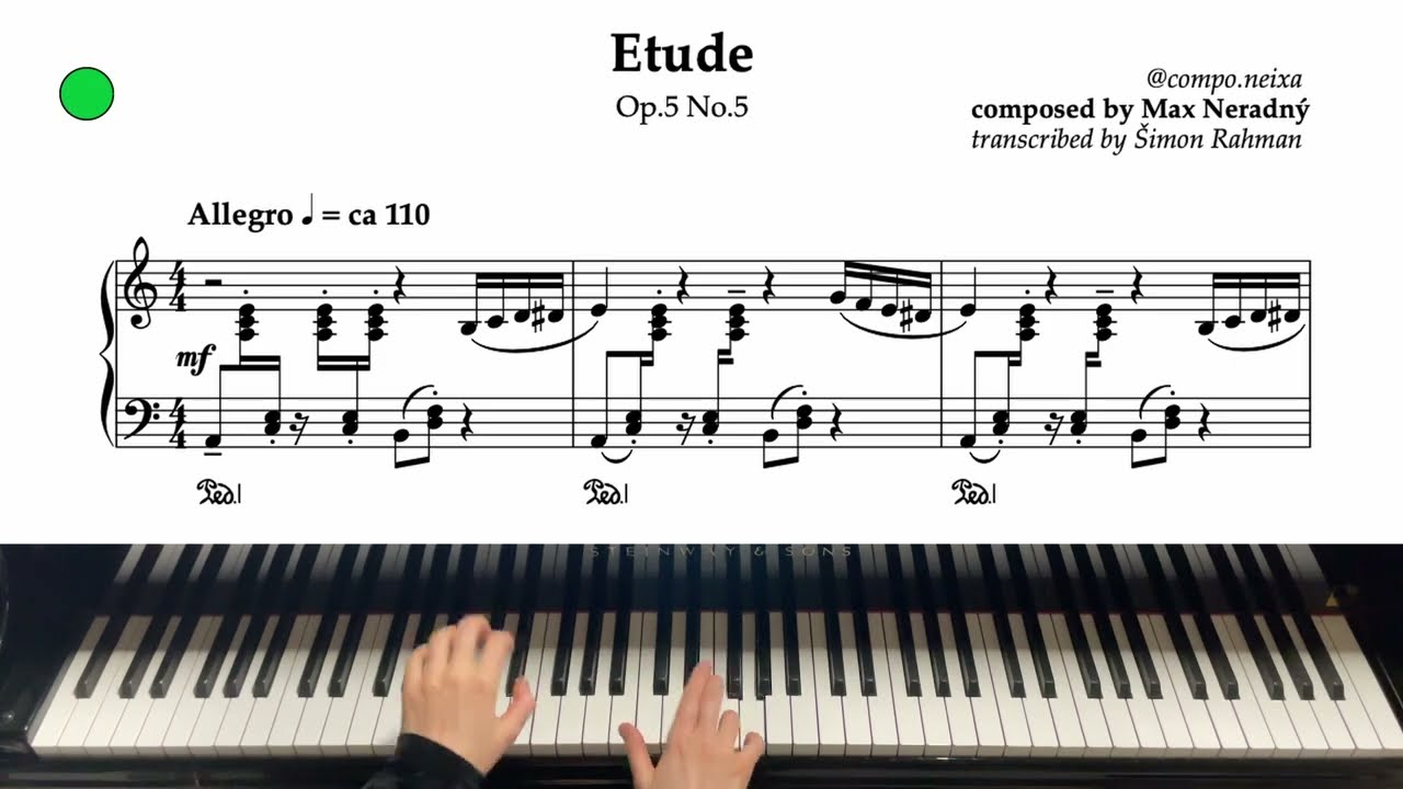 Etude Op.5, No.5 (M. Neradny)