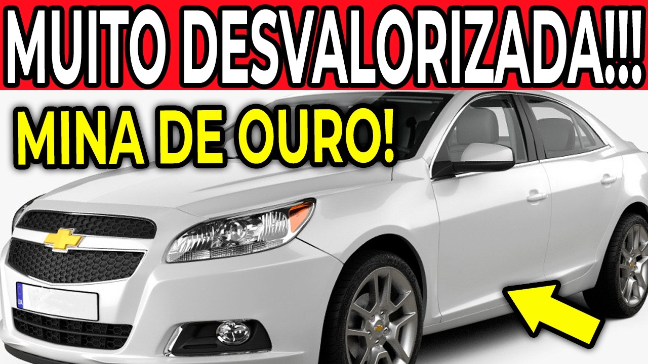 😱💸 4 MÁQUINAS DA CHEVROLET QUE DESPENCARAM E ESTÃO BARATAS DEMAIS
