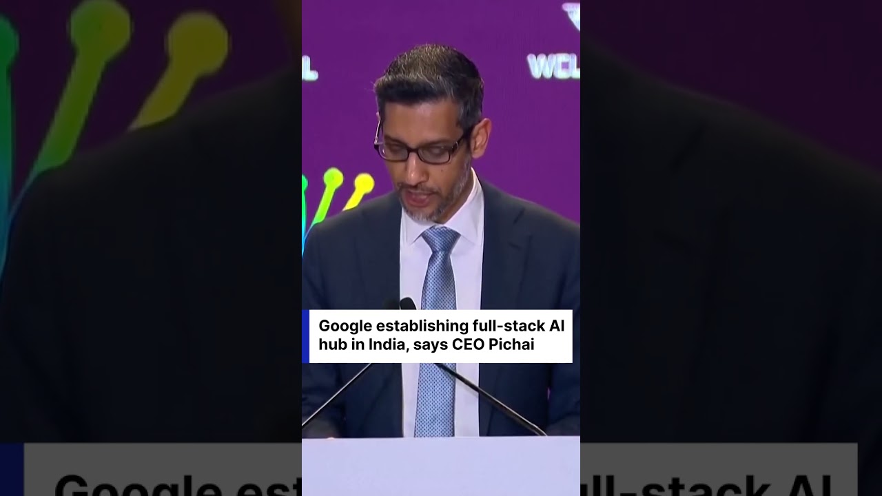 Sundar Pichai Outlines $15 Billion Google AI Hub in Vizag at Delhi Summit | DRM News | AI1C