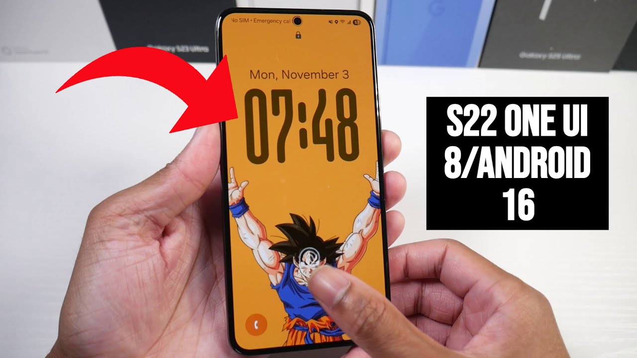 Samsung Galaxy S22 (официальное обновление One UI 8) Последнее крупное обновление ОС!