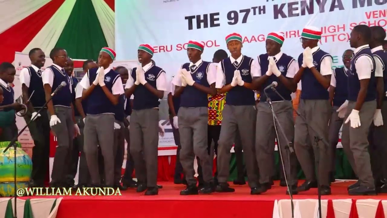 NGENIA BOYS HIGH SCHOOL CHOIR perfoming 