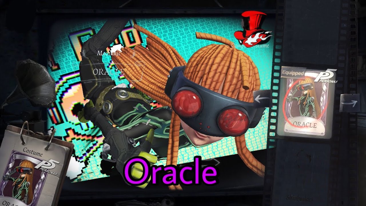 Identity V x Persona 5 // Oracle Futaba (mechanic A skin)