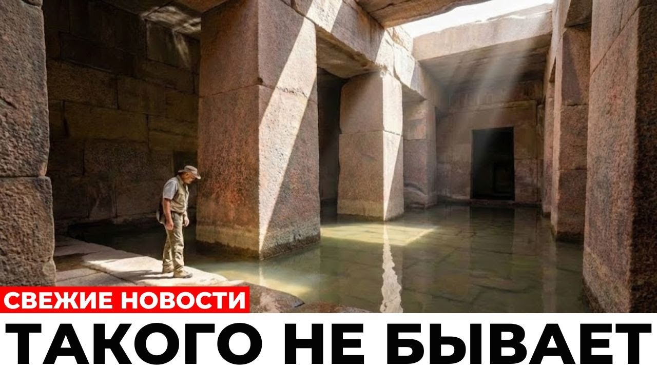 Раскрыт главный секрет Осириона — невозможная подземная мегаструктура Египта