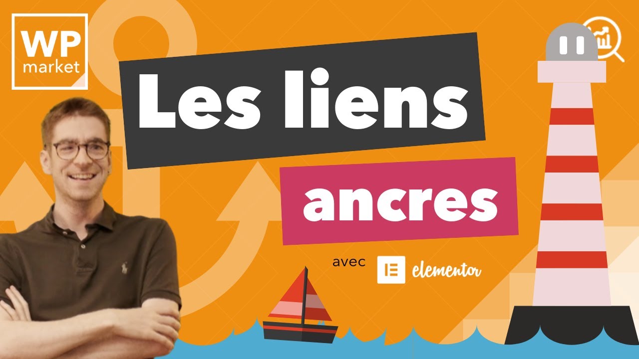 Les liens ancres avec Elementor