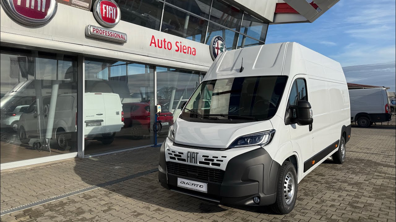 Fiat Ducato 295 FaceLift 2025 Maxi Van L5H3 17mc LED ACC Capitonare Cul. 549 Ducato White AutoSiena