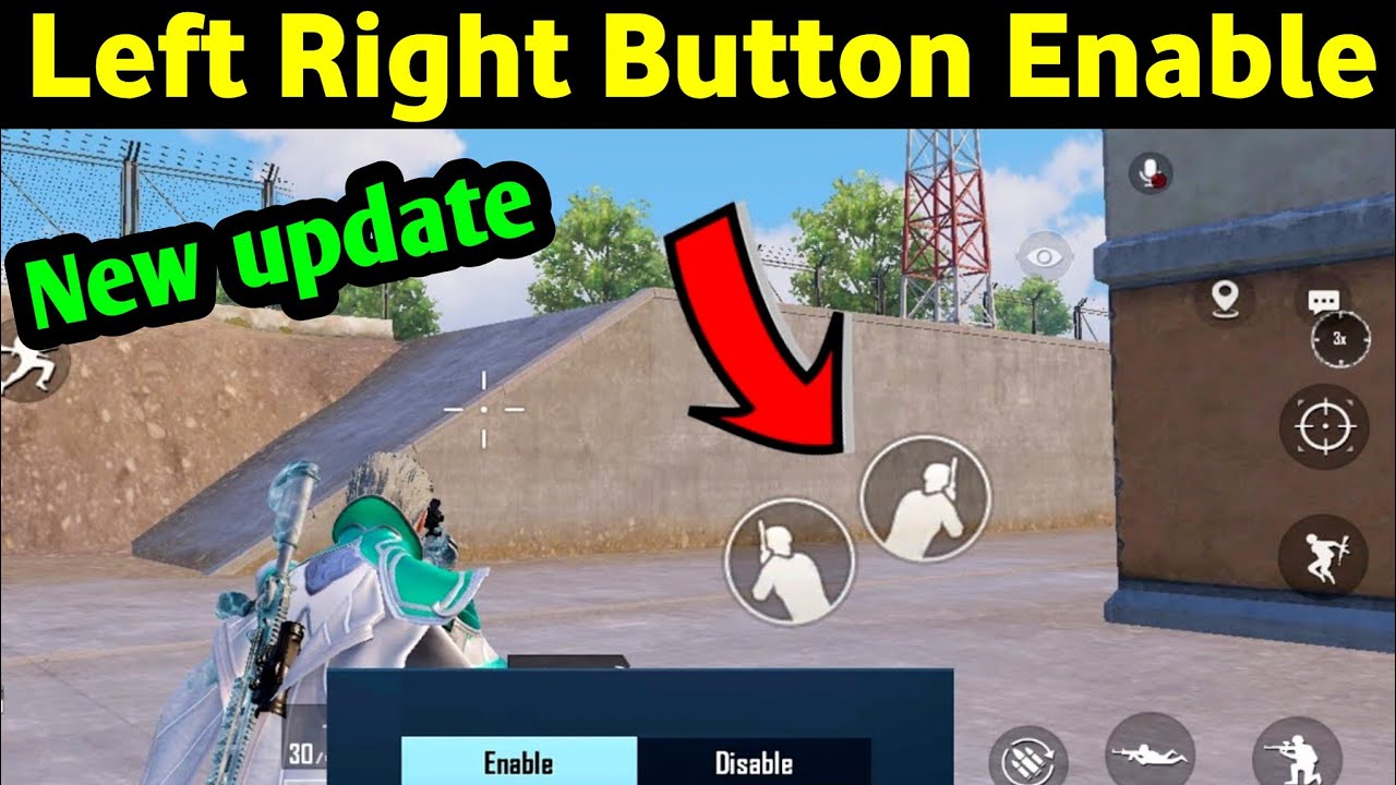 PUBG side scope setting how to enable peek in PUBG & BGMI PUBG me left right setting 4.2 update