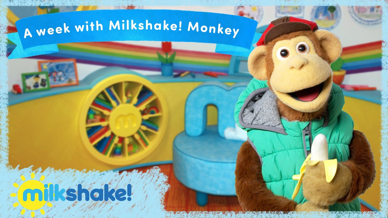 Milkshake Studio | A week with Milkshake! Monkey