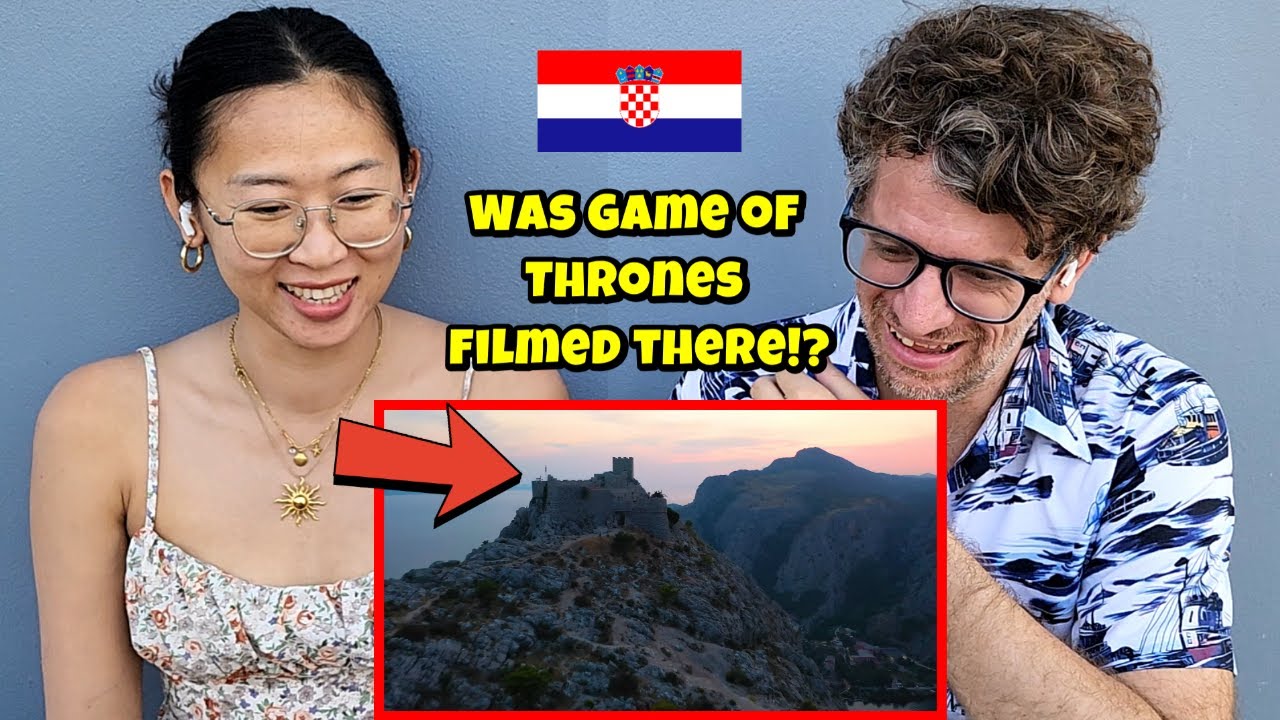 Our Reaction to Top 10 Places To Visit In Croatia (Subtitles in Croatian and English)