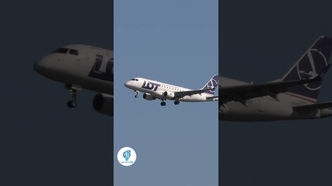 ✈️ SP-LDG &ndash; Regional Jet Comfort & Agility | LOT Embraer 170 🇵🇱 #Shorts
