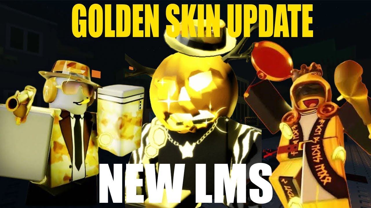PLAYING WITH EVERY GOLDEN SKIN | NEW GOLDEN LMS        (ACTUALLY WORTH IT TO BUY)