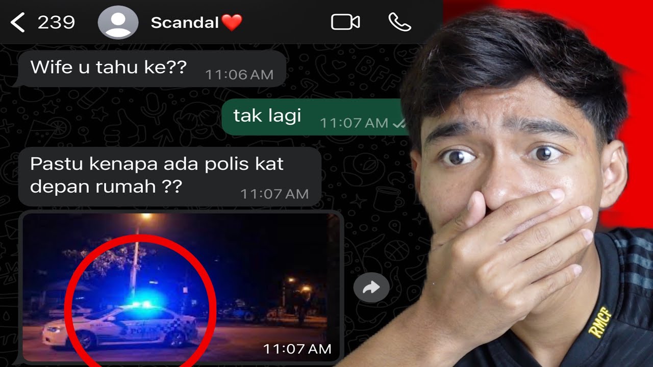 AKU ADA ISTERI ?? CURANG ADA SKANDAL!!! | CHAT HISTORY TERSERAM