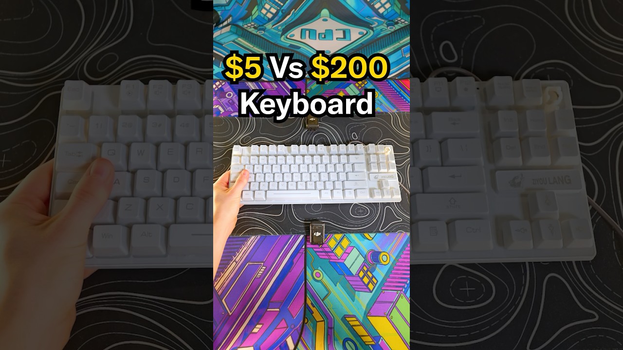 $5 To $200 Keyboard #gaming #keyboard
