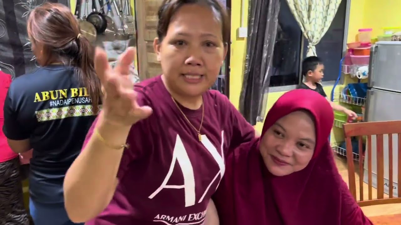 Tetamu Dari Kuching Masak Sendiri Udang Galah Passin // Pergaulan Antara Kaum Di Sarawak Harmoni…//