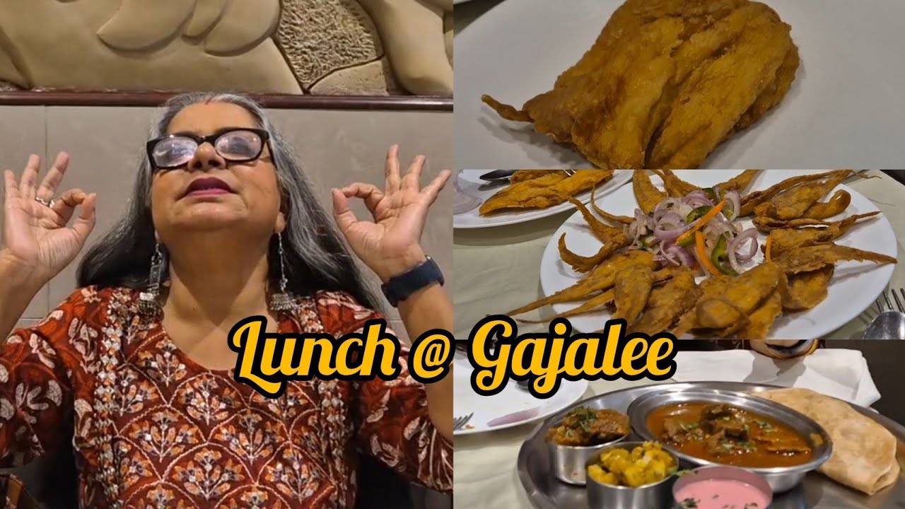 Khana Khaakar Aur Bill Dekhkar Hamari Bolti Bandh 😲😲😲| Lunch @ Gajalee Andheri East