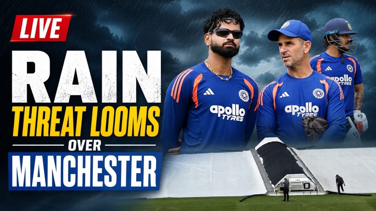 Big hint on playing 11? Manchester faces rain threat!