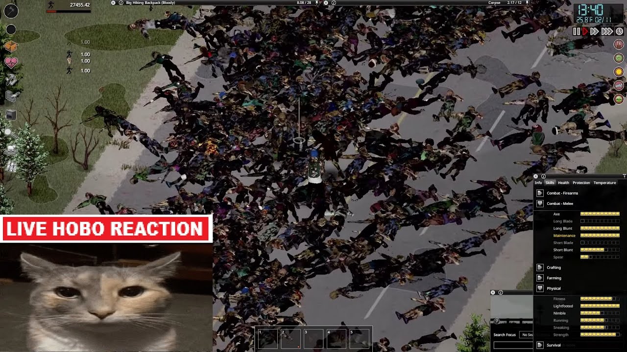 16x pop Project Zomboid: 1 million oids STOP ME FROM SEEING MY COWS