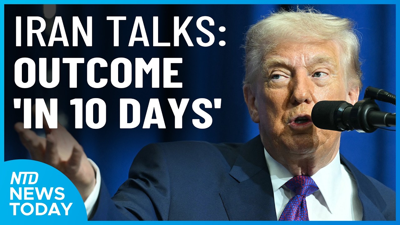 Trump: Iran Talks Outcome Within 10 Days; King Charles on Andrew Arrest | NTD News Today Feb. 19