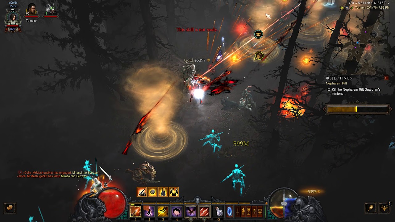 Diablo 3 Torment 16 Demon Hunter Nephalem Rift