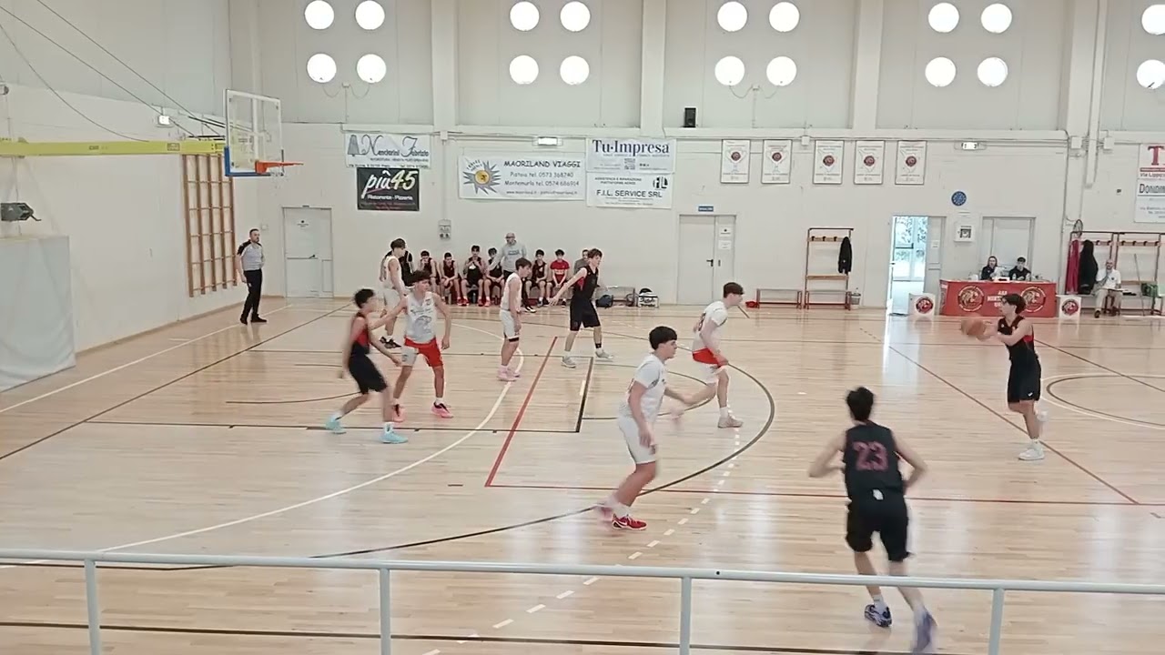 FBA Under 17 Gold vs Montemurlo Basket 1st half