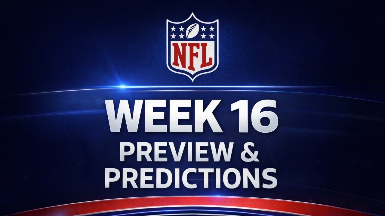 NFL Week 16 Predictions!