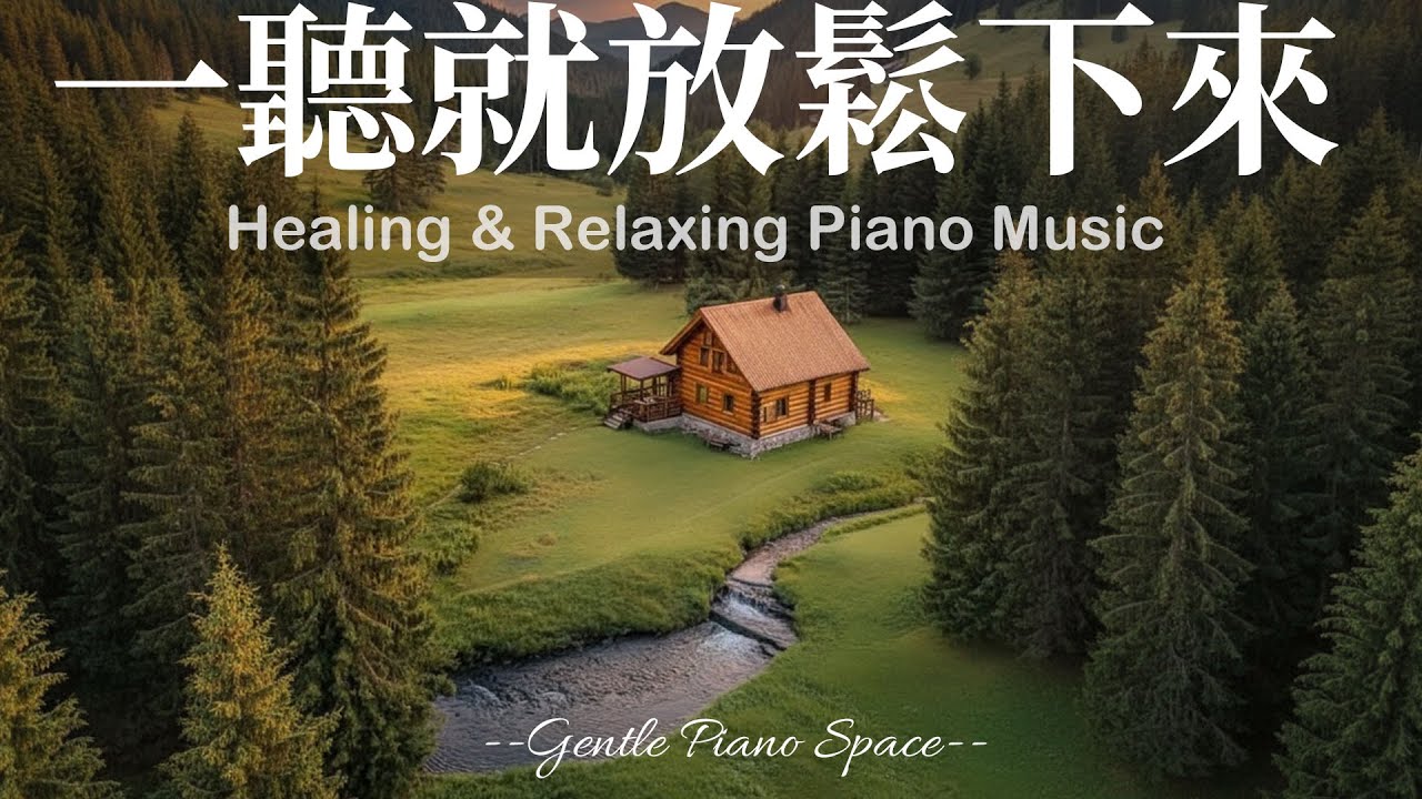 【CALM PIANO BGM】一聽就放鬆呼吸！3小時溫柔而細膩的放鬆療癒鋼琴音樂，讓煩躁思緒慢慢遠離，帶走壓力與不安，恢復內在平靜。適合睡前、放鬆、閱讀與冥想，陪你走進深層的寧靜與舒適！