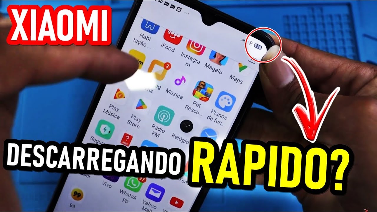 CELULAR XIAOMI DESCARREGANDO RAPIDO? ( SOLUÇÃO SIMPLES ).